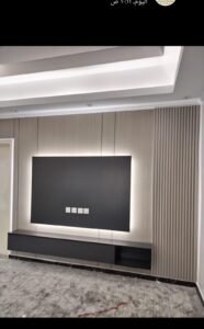 ديكورات شاشة حديثة